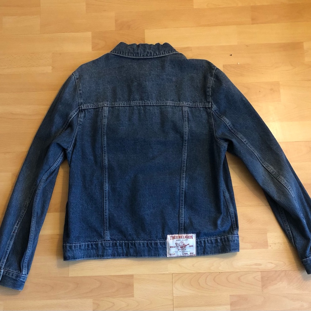 True Religion Light Blue Men’s Denim Jeans with Logo Patch